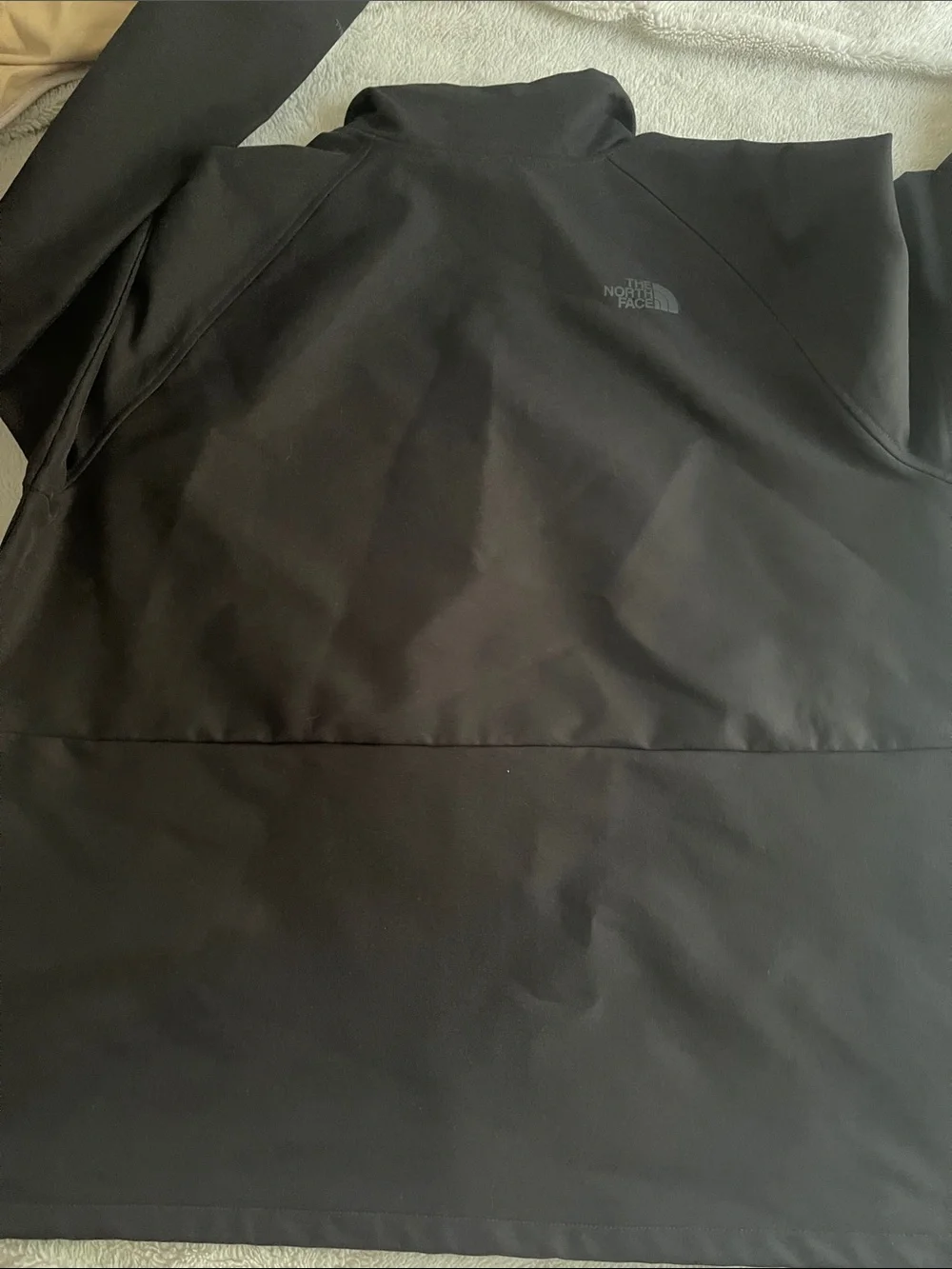 The North Face Men's Black Full Zip Windbreaker 2XL